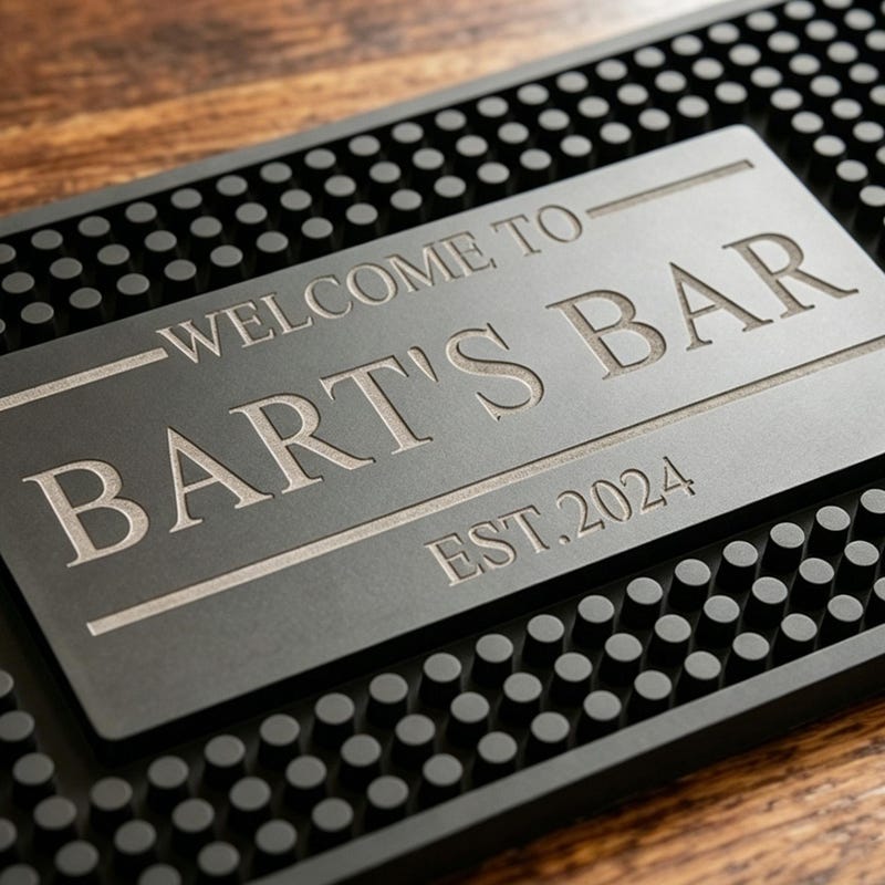 Personalized Bar Signs - Etsy