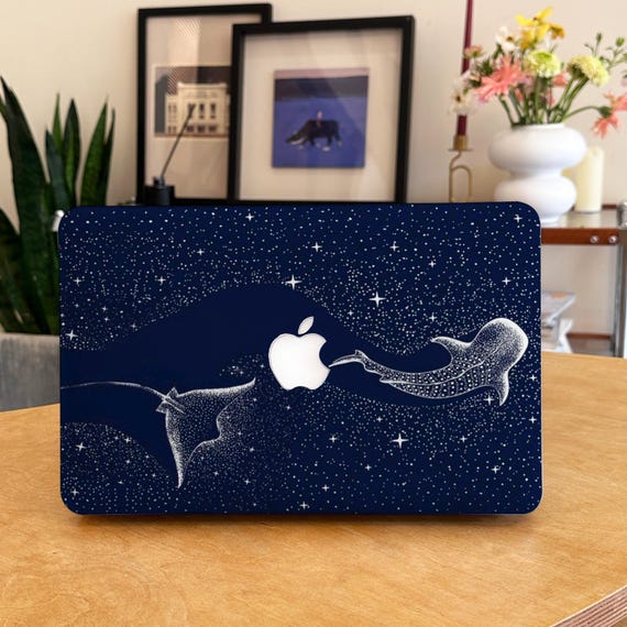 whale Fish MacBook Case for MacBook Pro16 15 14 13, Air 15 13, Retina 15 13,Laptop Sleeves 2025 2024 2023, M4 M3 M2,Custom New Macbook Cover