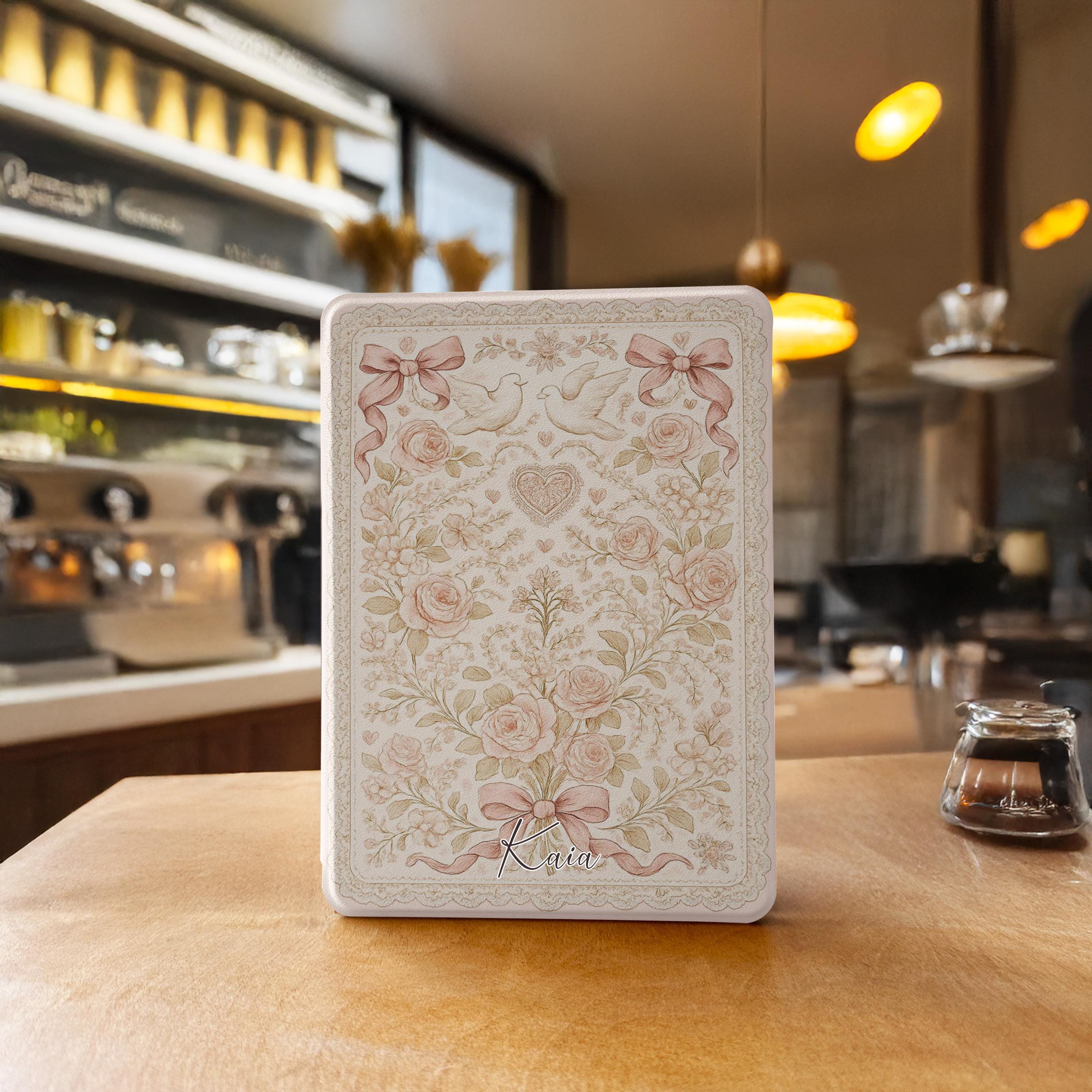 Bow Floral Kindle Case Paperwhite 12th 7"/11th 6.8"/10th 6", Kindle ...