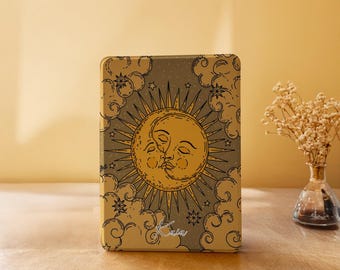 Etui Sun Moon Kindle Paperwhite 12"/11"/10"/6", Kindle 10"/11" generacji, Kindle 2024 Colorsoft Cover, etui Kobo Clara z paskiem na rękę