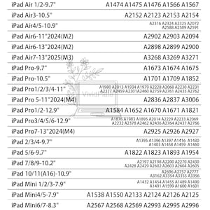 Polka Dots iPad Case for iPad Pro 12.9” 11” 2024, Air 6 5 4, Mini 6, M4 M2, iPad 10 9 8 10.9", Custom iPad Case with Apple Pencil Holder image 8