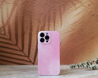 Pink Gradient Phone Case for iPhone 17, 16, 15, 14, 13, 12, 11 Pro Max Plus Xs,13 12 Mini Case,Glossy Matte Case,Custom Tough Soft Slim Case