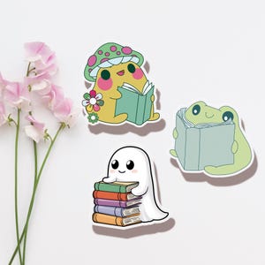 Bookish Phone Grip, Cute Phone Grip, Bookish Merch, Book Lover Gift, Phone Holder Stand, Gift for Her
