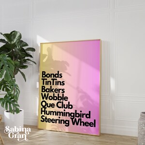 Birmingham 90&#39;s club print, Bonds, Tintins, Bakers, Wobble, Que Club, Hummingbird, Steering Wheel A5/A4/A3, wall art, rave, clubbing