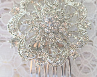 Bridal Hair Comb Wedding Hair Comb- Wedding Hair Accessories-Rhinestone Bridal Comb-Crystal Wedding Comb-Bridal Headpiece