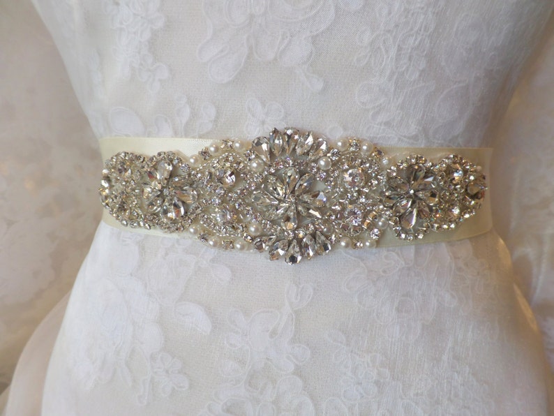 Wedding Belt, Bridal Belt, Sash, Bridal Sash, Belt, Crystal Sash, Rhinestone Belt, Wedding Belt Sash, Crystal Wedding Belt image 3