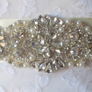 Wedding Belt, Bridal Belt, Sash, Bridal Sash, Belt, Crystal Sash, Rhinestone Belt, Wedding Belt Sash, Crystal Wedding Belt image 2