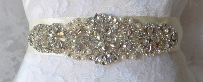 Wedding Belt, Bridal Belt, Sash, Bridal Sash, Belt, Crystal Sash, Rhinestone Belt, Wedding Belt Sash, Crystal Wedding Belt image 2