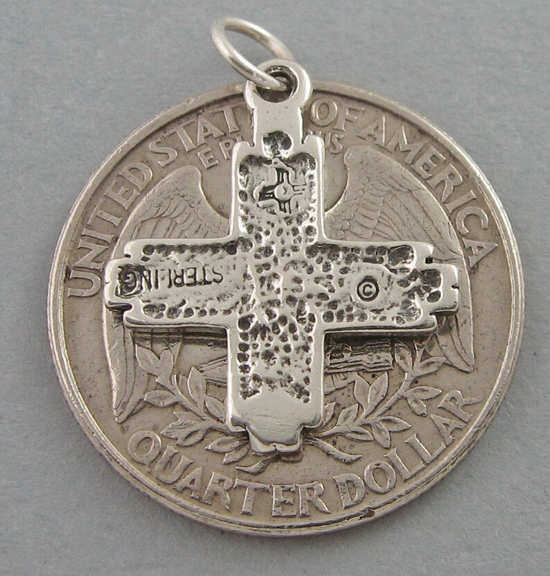 ZIA SUN Sterling Silver 925 Charm Pendant New Mexico Symbol Charm 2143 Jewelry Beauty Craft zia-sun-sterling-silver-925-charm-pendant-new-mexico-symbol-charm-2143-jewelry-beauty-craft