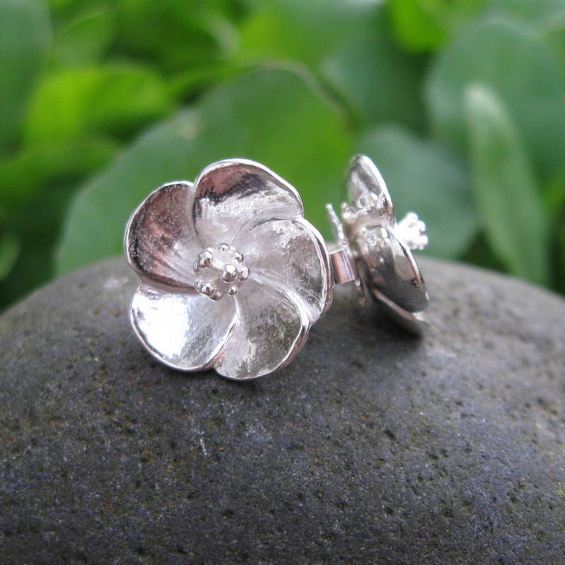 Ko'oloa'ula Sterling Silver Stud Earrings image 1