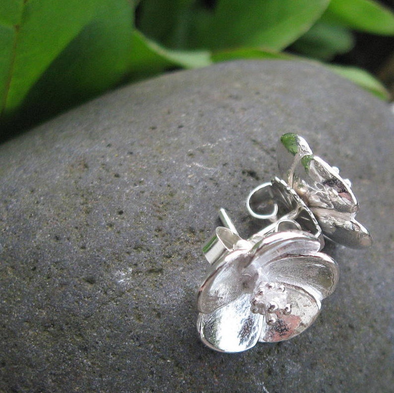 Ko'oloa'ula Sterling Silver Stud Earrings image 2