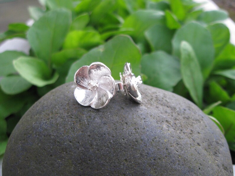 Ko'oloa'ula Sterling Silver Stud Earrings image 3