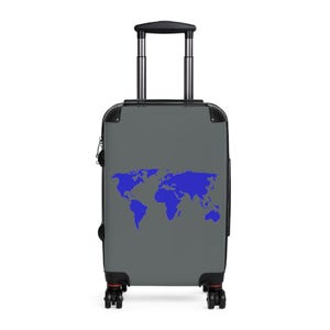 Weltkarte Gepäck, Reisetasche, Koffer für Fernweh-Liebhaber, langlebiges Handgepäck, ideal für Ferien, Geschenke für Reisende