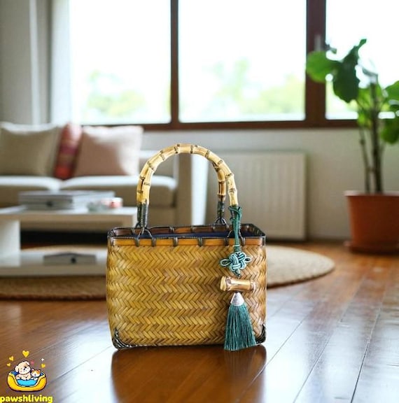 Bamboo Weaving Cheap Bamboo Purse Handcrafted Bamboo