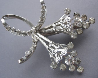 Rhinestone Deco Hair Clip - Vintage Adorned