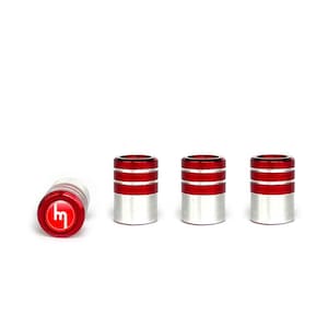 Mazda Valve Caps |Dust Caps Set |4pcs Tire Covers | Aluminum Tire Valve Stem Caps |Black Valve Wheel Caps | Set of Tire Valve Caps
