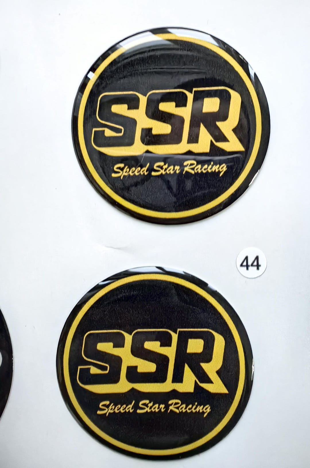 Ssr Sticker SSR Domed Emblem - Silicone 3D Wheels Badge -SSR Logo Sticker - Epoxy ...