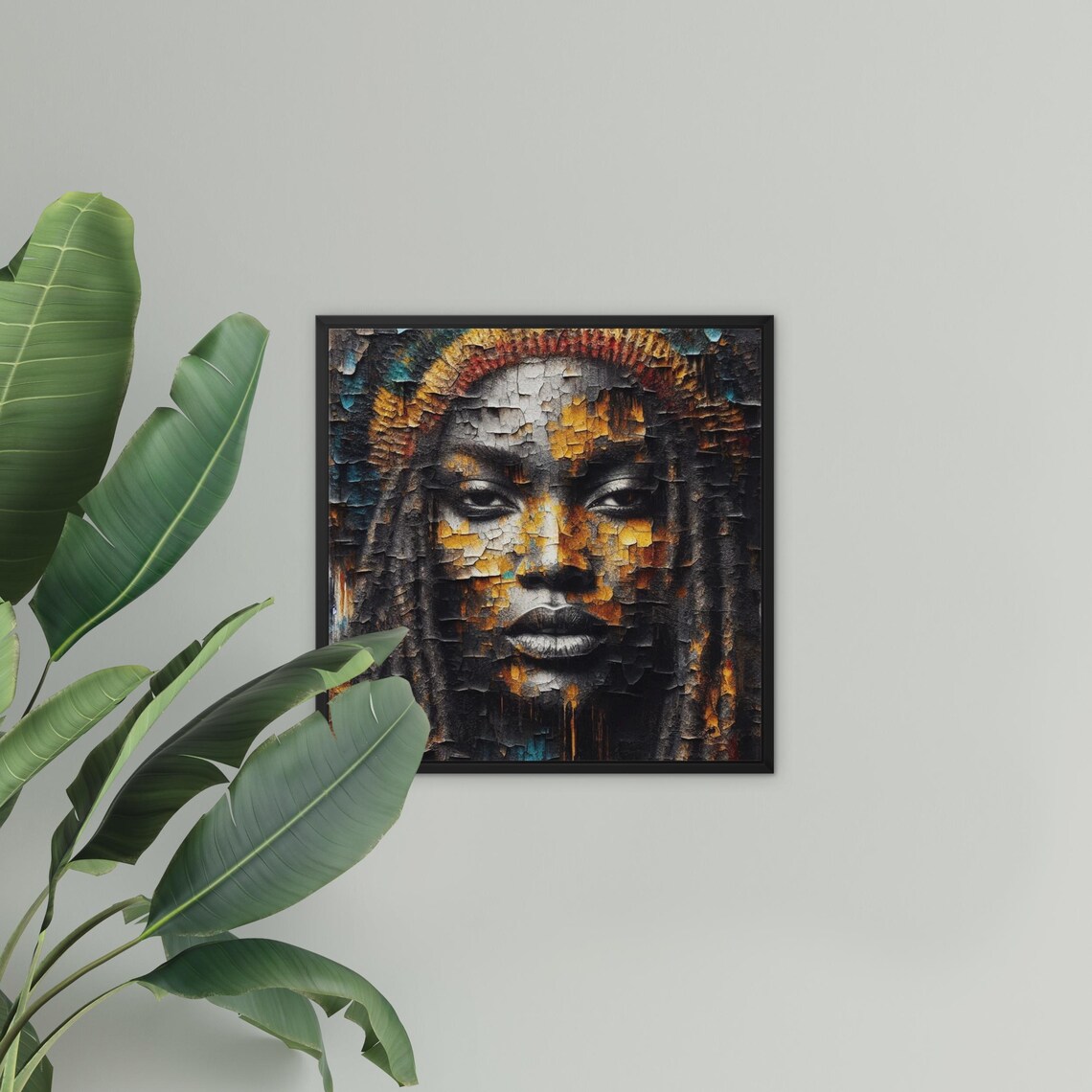 Rasta Woman Art Print: Black Culture, Reggae Wall Decor - Etsy