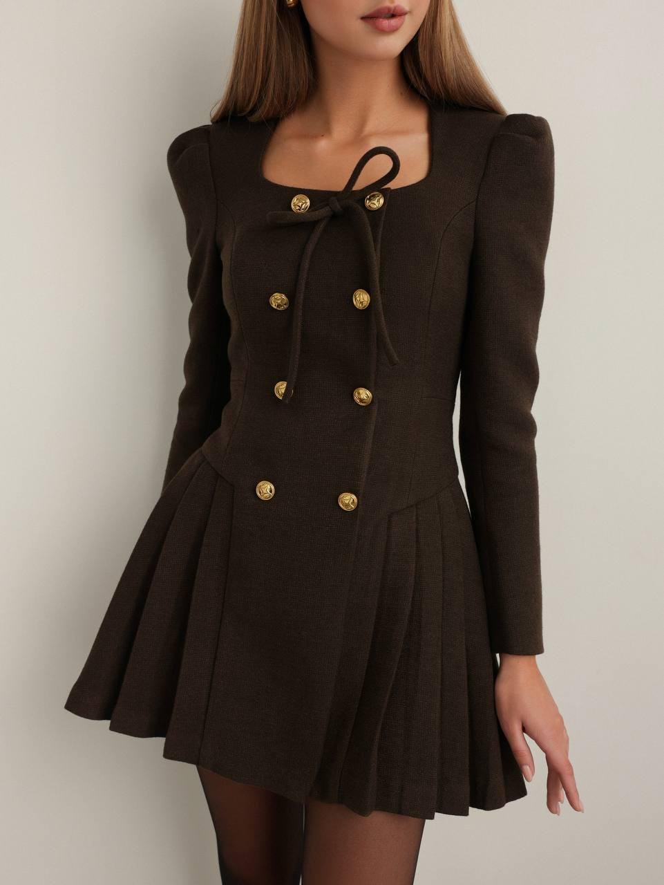Military Mini Dress - Etsy