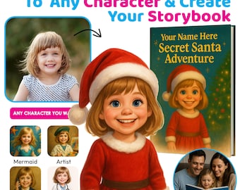 Personalized Kids Storybook | Custom Character & Photo (Digital Gift)