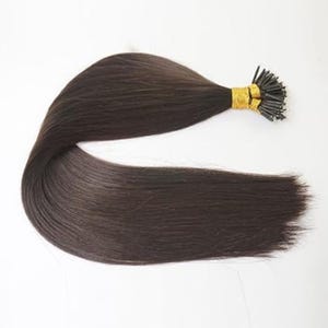 Nano Rings Hair Strands 100% Natural Color Remy Human Hair Extensions
