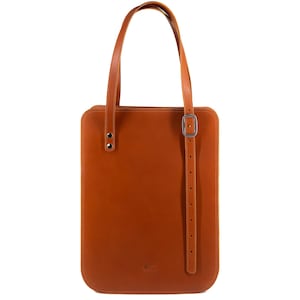 Bolso de mano de cuero, bolso de cuero genuino, bolso de mano de cuero, bolso de hombro minimalista, regalo para ella
