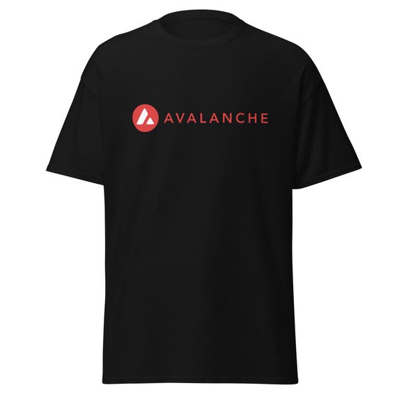 Avalanche AVAX Tシャツ | レイヤー1ブロックチェーンTシャツ | Crypto 