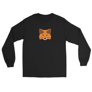 MetaMask Wallet Approved | Crypto Trader Fox Long Sleeve Tee