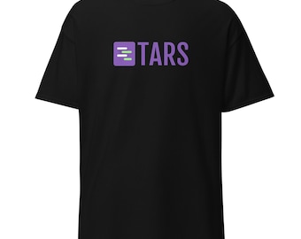 TARS AI-shirt met ronde hals – op interstellair geïnspireerd shirt