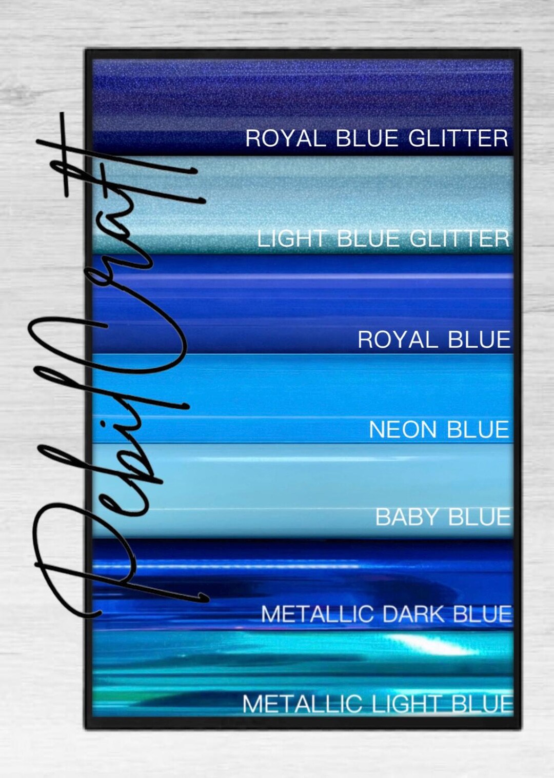 Blue HTV Heat Transfer Vinyl Iron-on Bundle for Cricut Crafters - Etsy UK