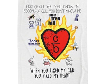 Everything One Tree Hill Velveteen Plush Blanket, TV Show Throw