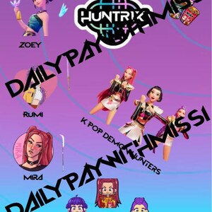 Huntrix K Pop Demon Hunters