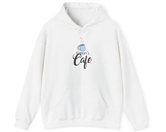Sudadera con capucha unisex de mezcla de algodón de Karen's Cafe/Keith Scott Body Shop
