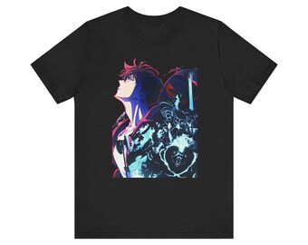 Anime Graphic Tee: Unisex Cotton Jersey Short Sleeve Shirt