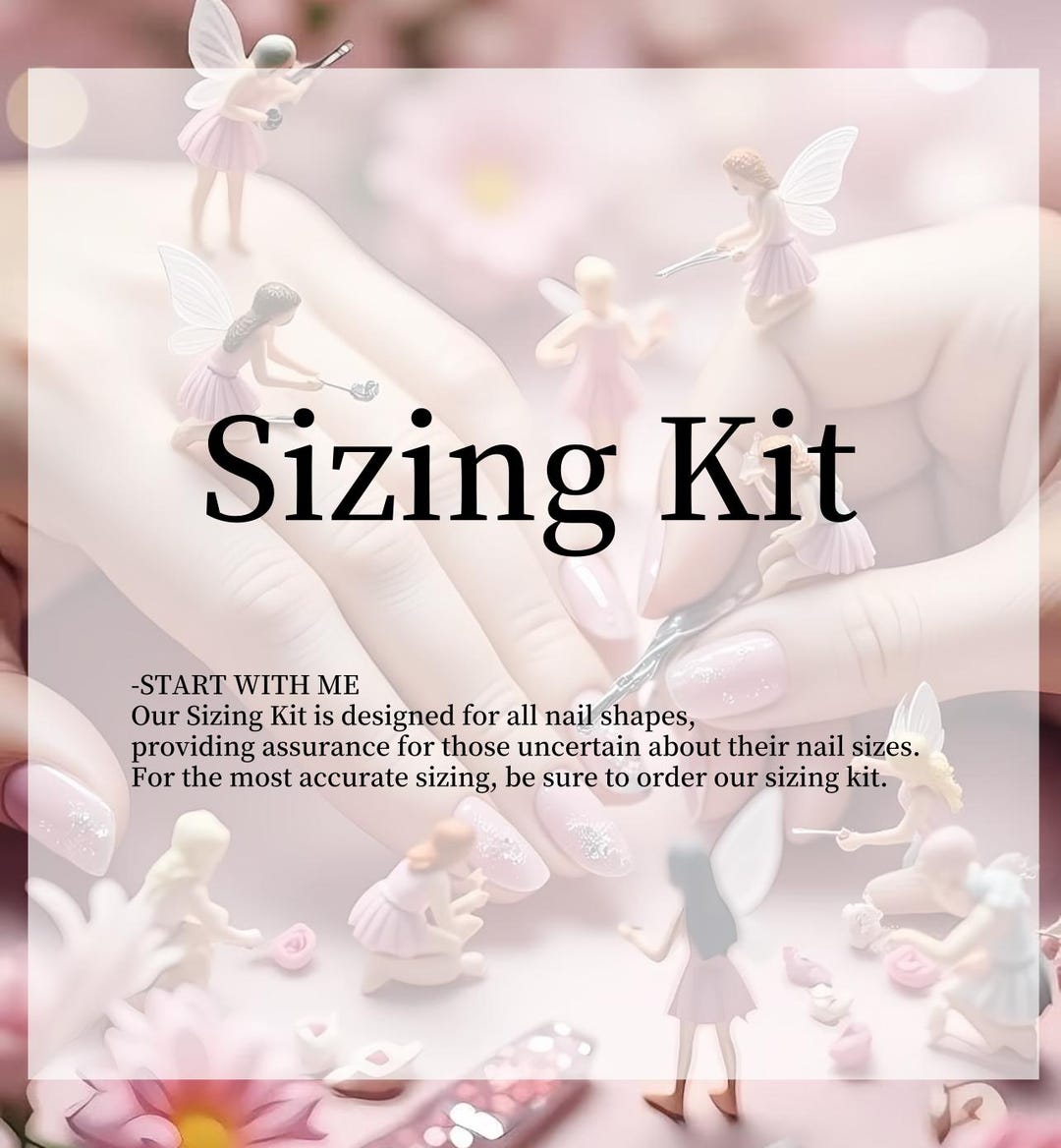 Nail Sizing Kit: Includes Prep Kit - Etsy