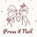 PressitNail store logo