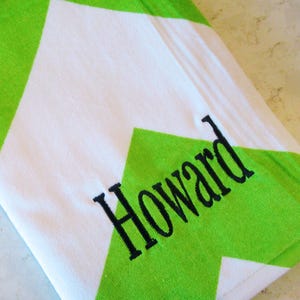 Monogrammed Gifts Beach Towel: Embroidered Cotton Velour Towel for Easter Baskets