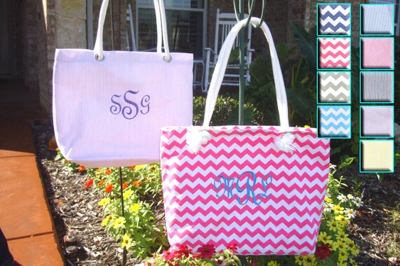 Beach Wedding Bridesmaid Gifts Beach Bag Personalized Beach Etsy