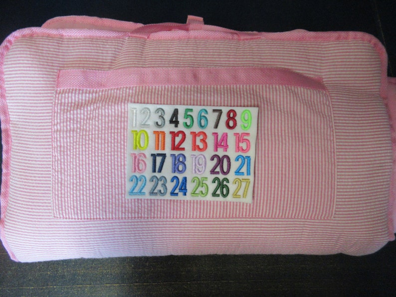 Personalized Nap Mat Large Size Including Blanket, Pad, and Pillow image 8