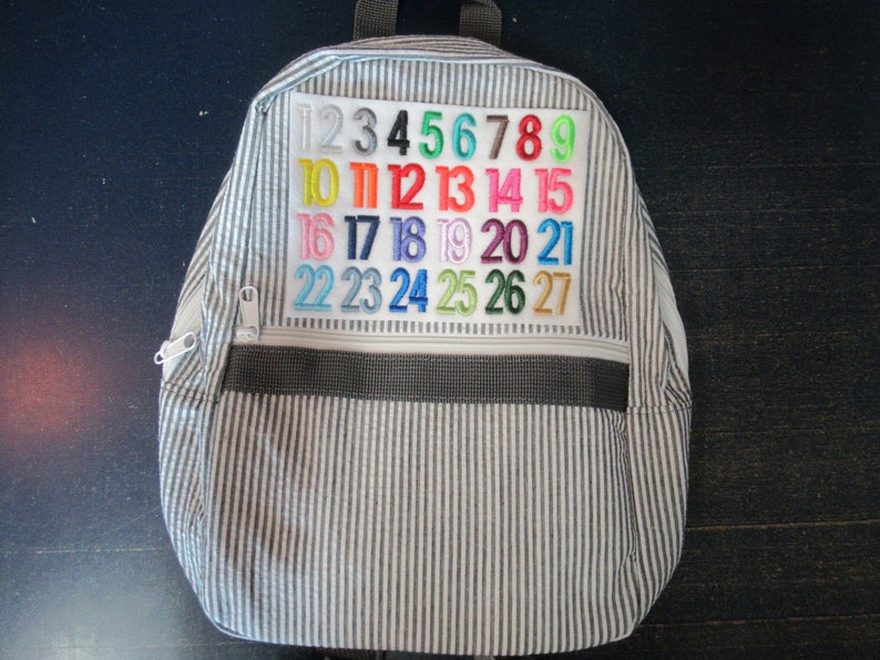 Cars Theme – Embroidered Name Backpack – Personalized Toddler Bag for ...