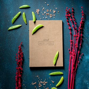 Portamenús Cappuccino Charme A5, funda para menú de restaurante, funda para menú de cafetería, libro de menús, funda para menú de bar, diseño de funda para menú, carpeta para menú