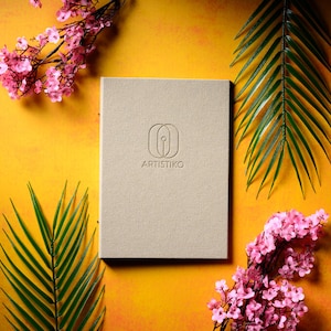 A5 Jute Sand Menu Cover, Uchwyt na menu do restauracji, Eleganckie akcesoria do menu, Książka menu, Okładka menu do kawiarni i baru, Projekt okładki menu, Teczka menu,