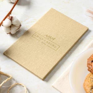 Linen Menu Cover Wine List Holder Wedding Elegant Restaurant Accessory Custom Folder Hospitality Solution Cafe Drink Design Boutique Sand A5