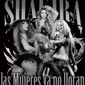 Shakira PNG File, Las Mujeres Ya No Lloran Digital FILE, PNG Ready print to T-Shirt