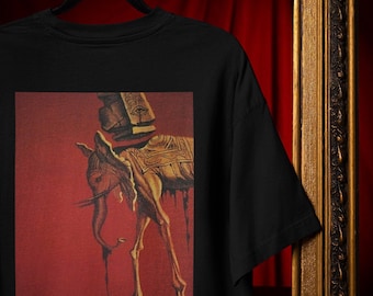 Elefantkonst-T-shirt: Surrealistisk Dreamcore-grafik (Unisex S-4XL) Comfort Colors®