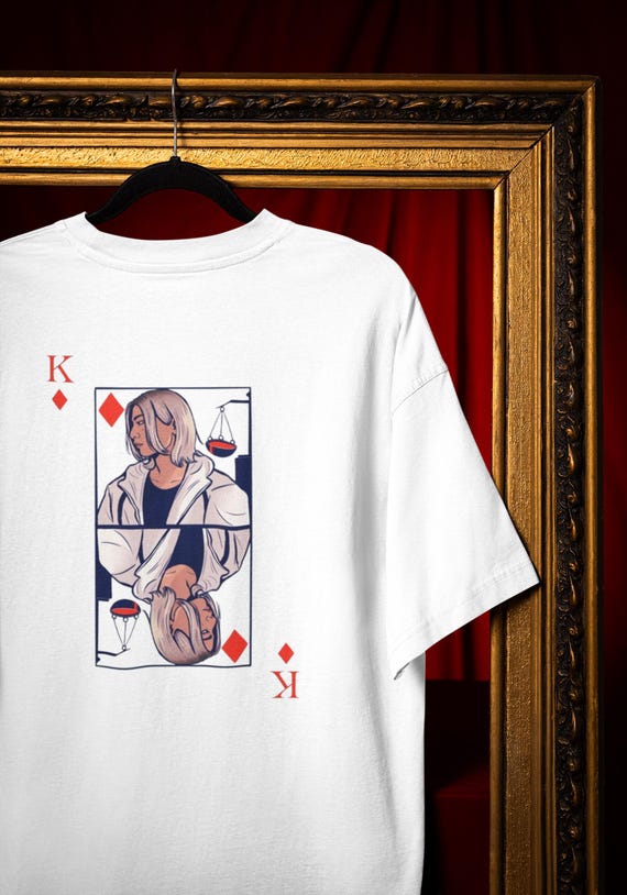 King of Diamonds T-Shirt, Alice Anime, Otaku Gift