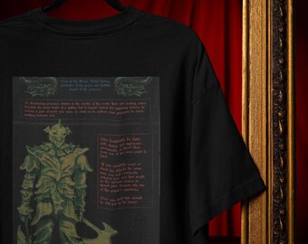 RPG Villain T-Shirt: Retro Dark Fantasy - Undead Warlord Design Comfort Colors®