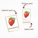 Montessori Flashcards, Fruit and Berries Cards, Preschool Worksheets ...