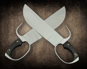 Handgemaakte Wing Chun-vlindermessen | IP MAN Bart Cham Dao | Een dubbele vlindermessenset | Volledige Tang Yong Chun Quan-zwaarden Kungfu-liefhebber cadeau