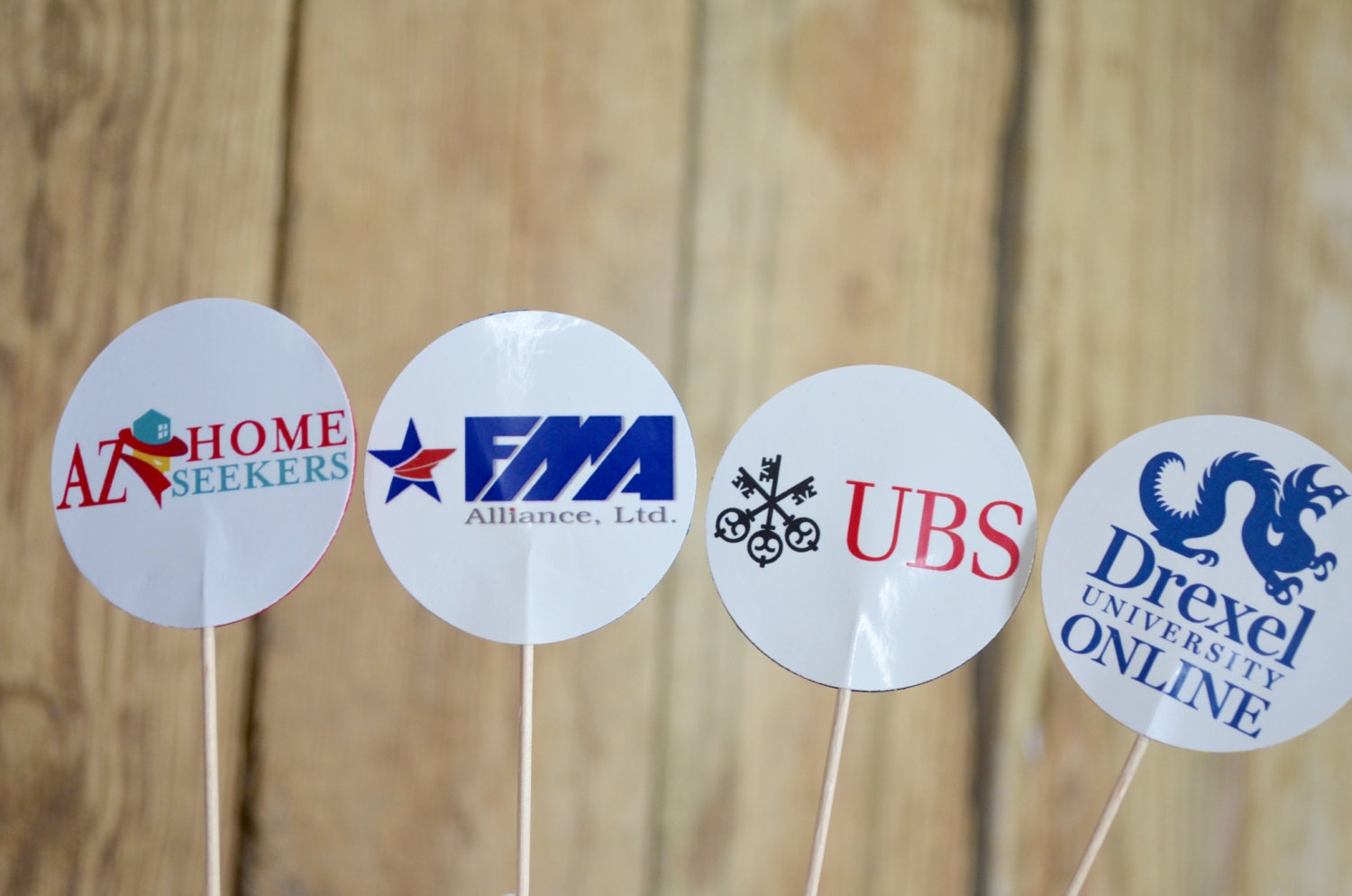 Custom Logo Cupcake Toppers From 50 topper to 5000 toppers Etsy